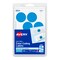 Avery Printable Color-Coding Labels, Removable Adhesive, 1-1/4" Round, Light Blue, 400 Labels (5496)